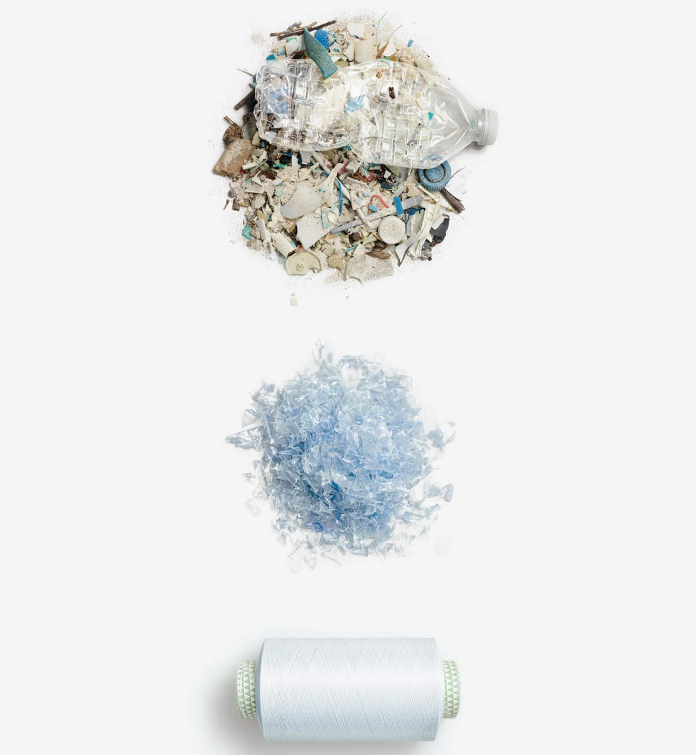 Parley faltbare Einkaufstasche aus Meeresplastik