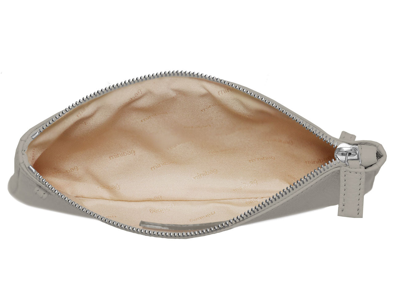 minibag taupe innen, minibag taupe innen, swissmade tasche taupe