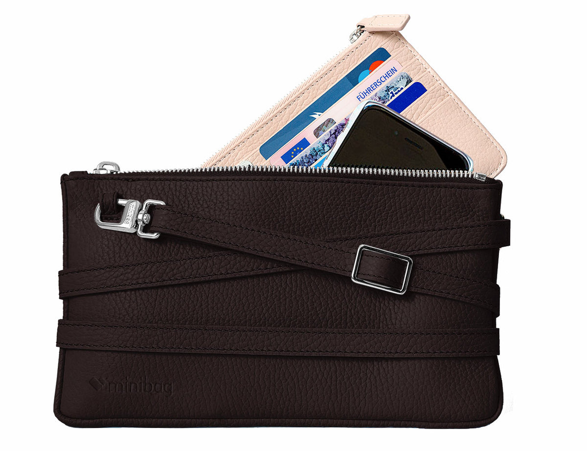 minibag schwarz & Wallet