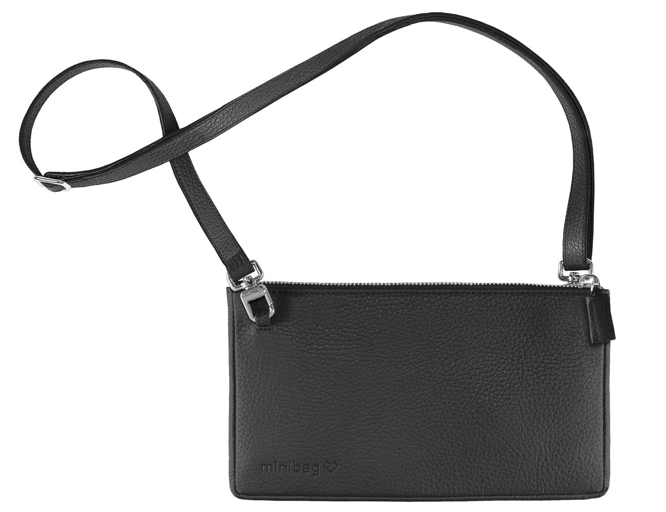 minibag black, schwarze Ledertasche, Geldtasche zum Umhängen, kleine schwarze Tasche, minibag, kleine schwarze Tasche, kleine Tasche, Geschenk Frauen, Geschenksidee Frauen, Geschensidee Damen, Geschenk Damen.