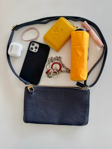 Warum ein Knirps in der minibag nicht fehlen darf: kleiner Regenschirm clever genutzt