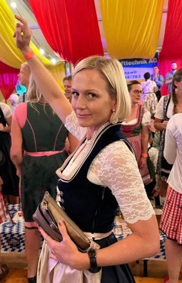 Dirndlatsche, Trachtentasche, minibag für Tracht, Wiesn Tasche, Dirndltasche