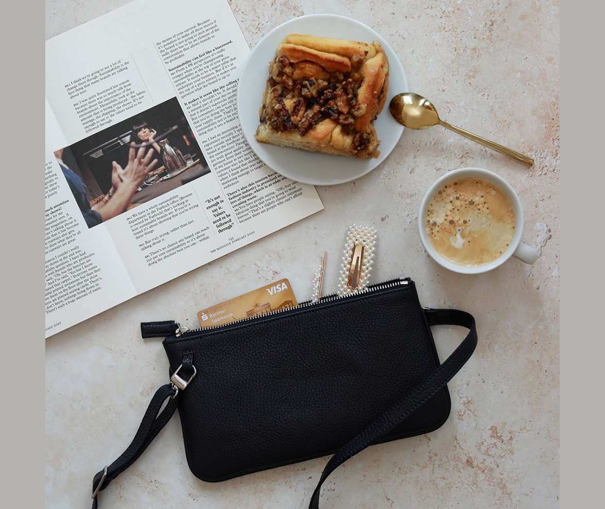 minibag navy & Wallet