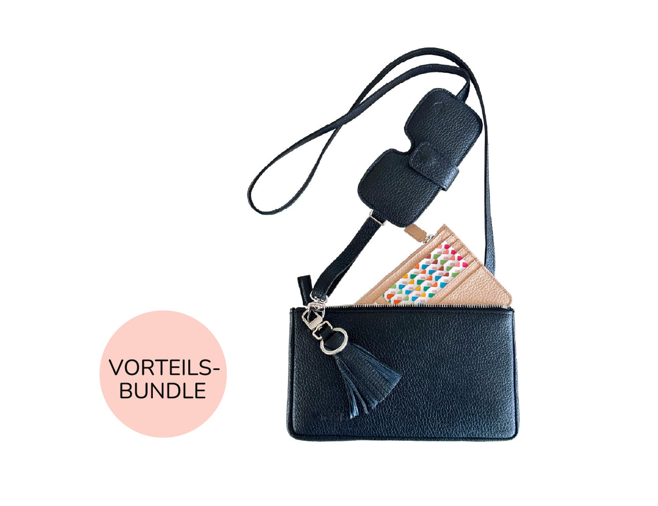 minibag navy Fullbundle + gratis Schlüsselanhänger