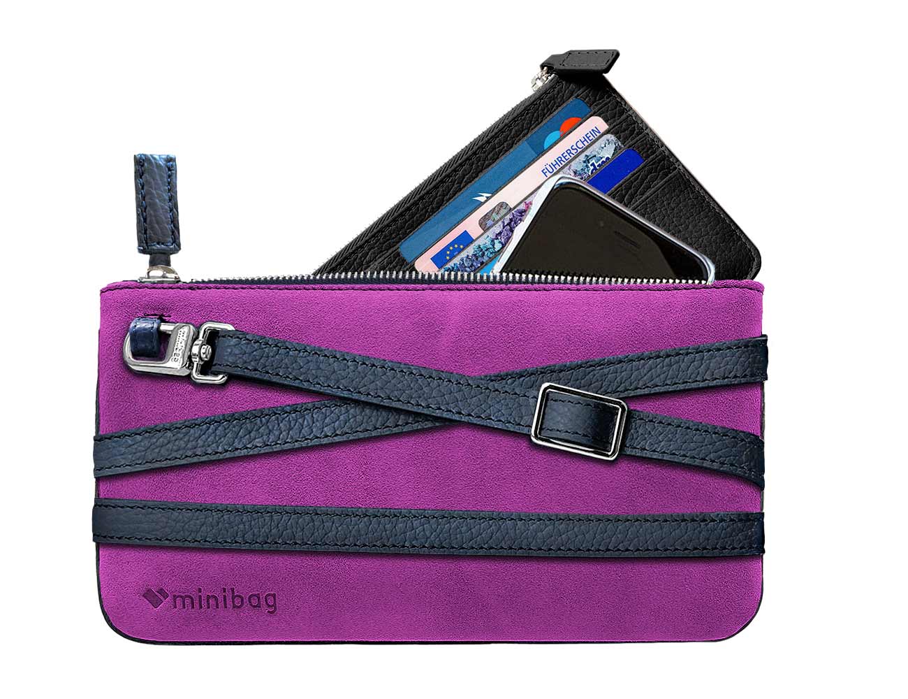 minibag velour grape